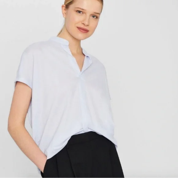 Club Monaco Jandina White Shirt Oversize Nordstrom L - Picture 4 of 13